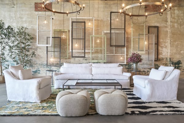 Cisco Home Genevieve Sofa and Loveseat - Image 4