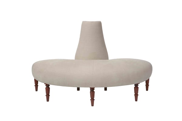 Cisco Home Coin Half Sofa by John Derian - Image 3