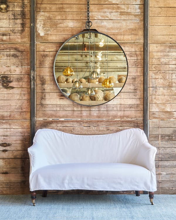 Cisco Dromedary Sofa Loveseat by John Derian - Image 7