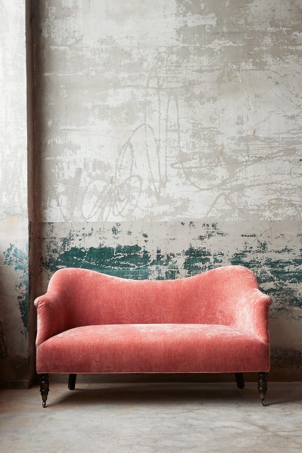 Cisco Dromedary Sofa Loveseat by John Derian